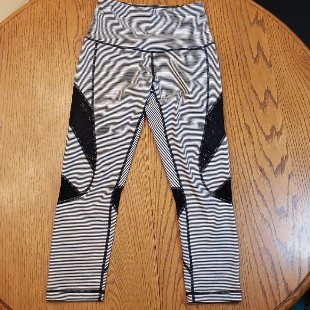 Zella Cropped Legging With Mesh